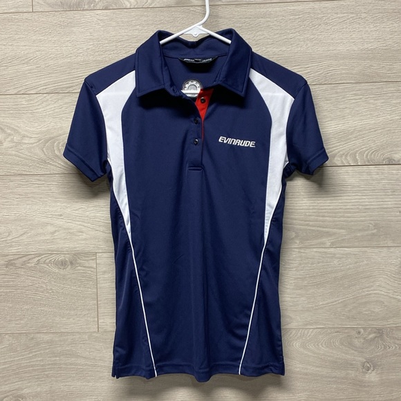 Evinrude Ladies Golf Polo XS Navy Blue - Picture 1 of 8